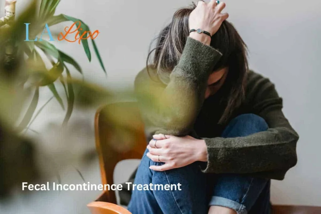 woman worried about fecal incontinence diet Greater Manchester