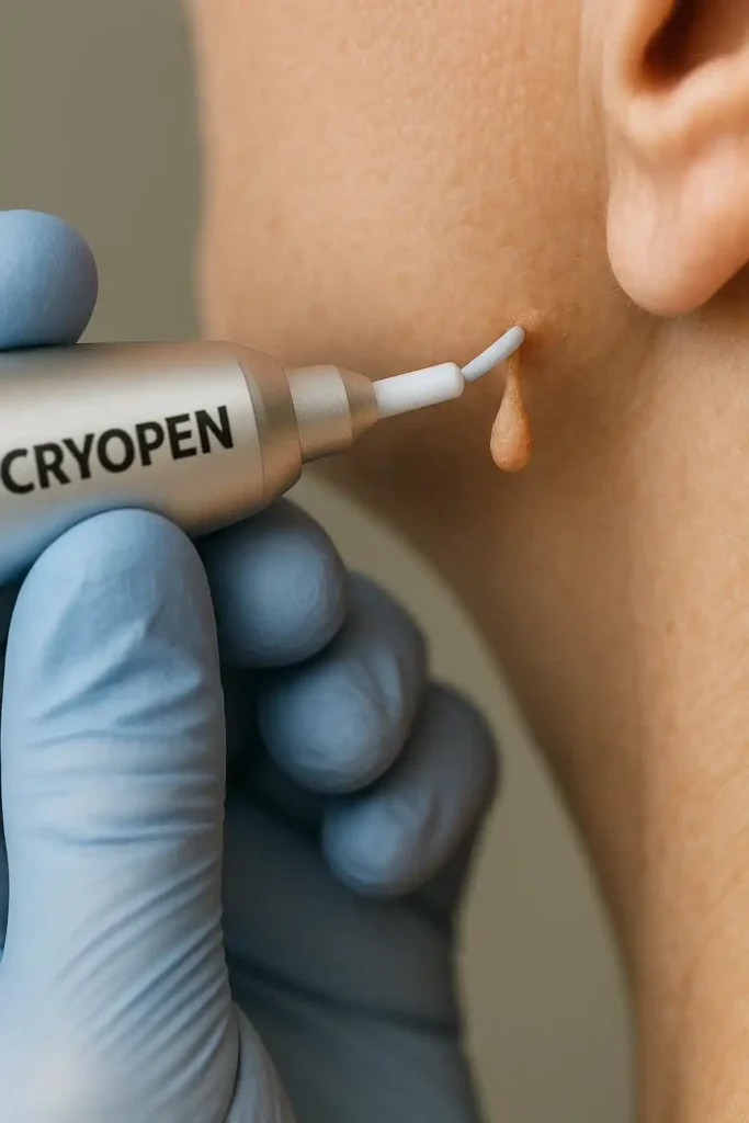 Cryopen for skin tags removal Greater Manchester speak to our team today!