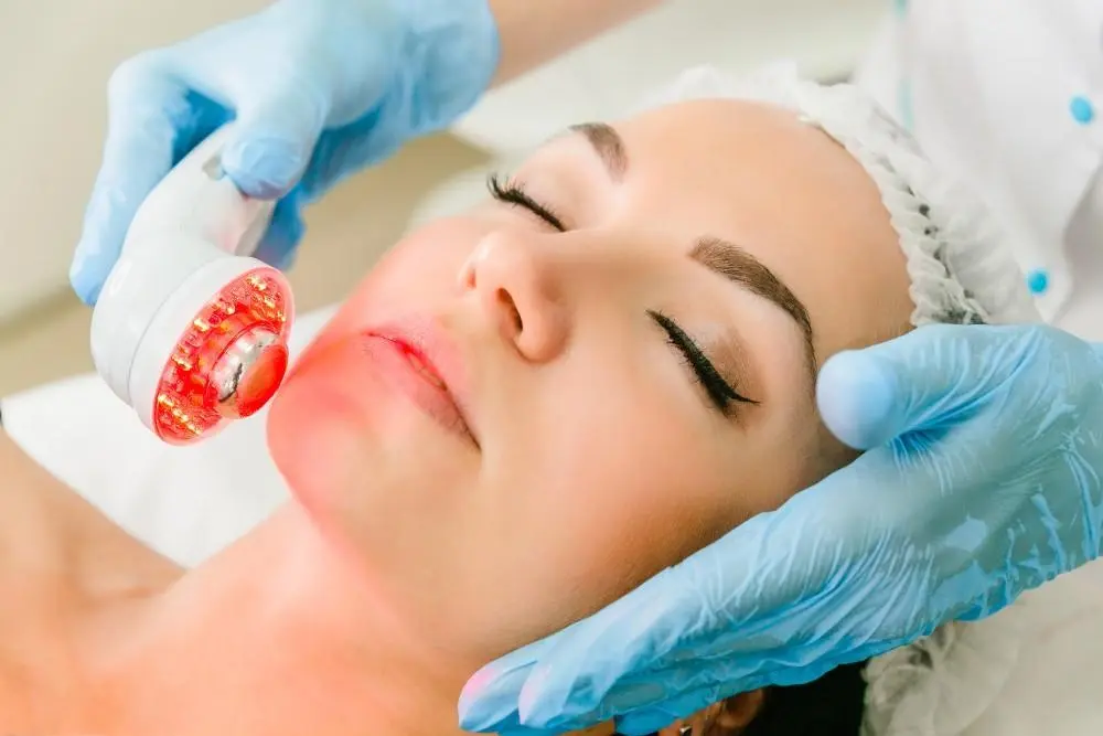 woman having non-surgical Morph8 treatment Greater Manchester