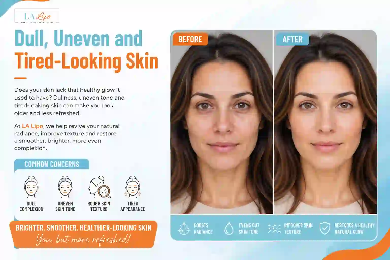 Sign #5: Dull, Uneven and Tired-Looking Skin Greater Manchester